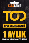 TOD 1 Aylık Spor Ekstra Paketi (Web, Cep, Tablet, Smart TV)